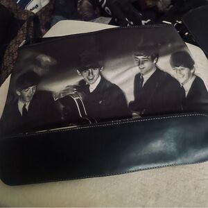 Beatles sequined purse